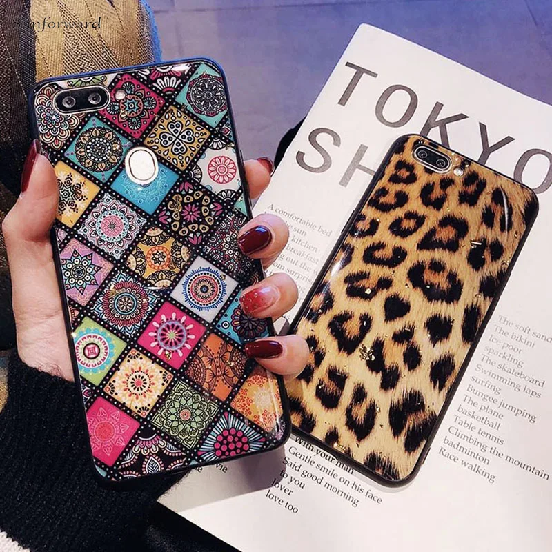 

Animal Leopard Print Capa Case For Samsung Galaxy Note 8 Note 9 Cover Silicon Soft Anti-Knock Cases For Samsung S8 S9 Plus Coque