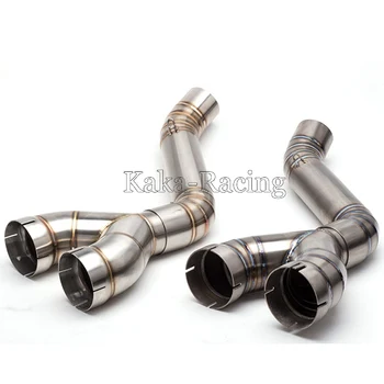 

For BMW S1000RR Motorcycle Exhaust Middle Pipe Titanium Alloy Motorbike Muffler Exhaust Connect Link Mid Pipe Escape 2009-2016