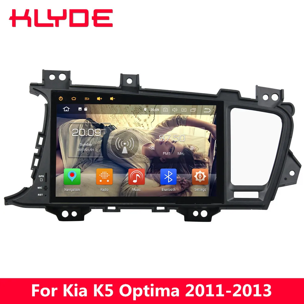 

KLYDE 9" IPS 4G Octa Core Android 8 7.1 4GB RAM 32GB ROM BT Car DVD Player Radio GPS Navigation For Kia Optima K5 2011 2012 2013