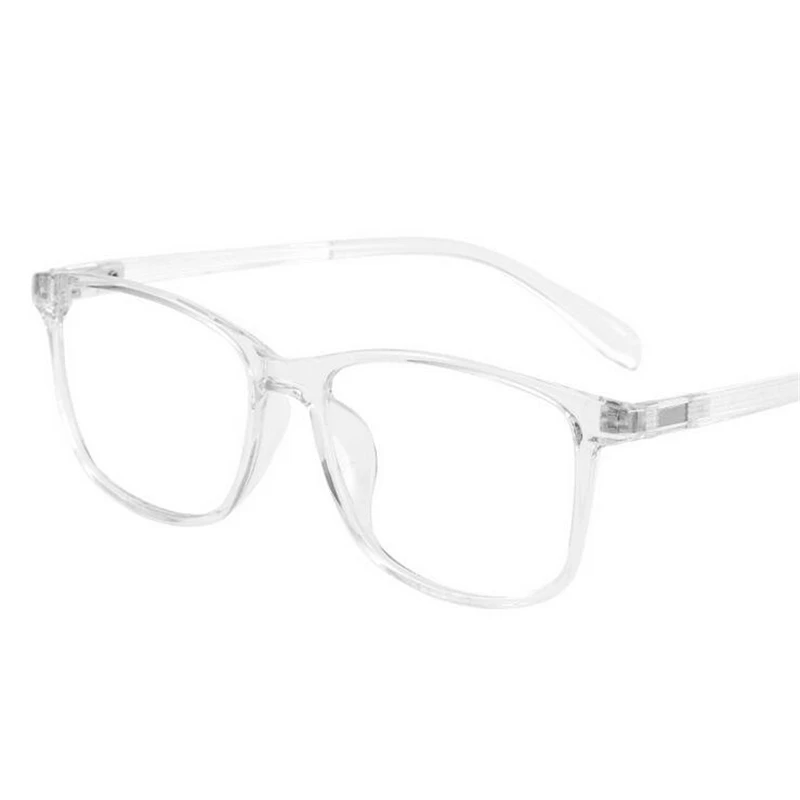 Литературные студенческие очки для близорукости унисекс 1,56 асферические линзы очки по рецепту прозрачная оправа от 0 до 0,5 до 6,0