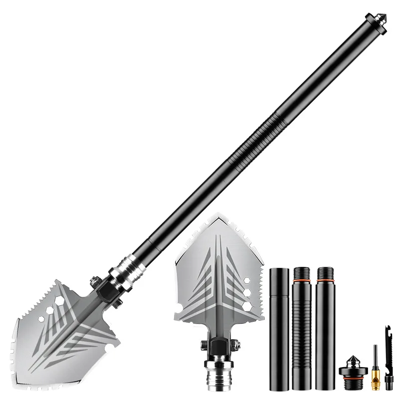 Outdoor Multi-function Folding Field Self-defense Engineering Shovel Outdoor Multi-function Folding Field Self-defense Engineering Shovel