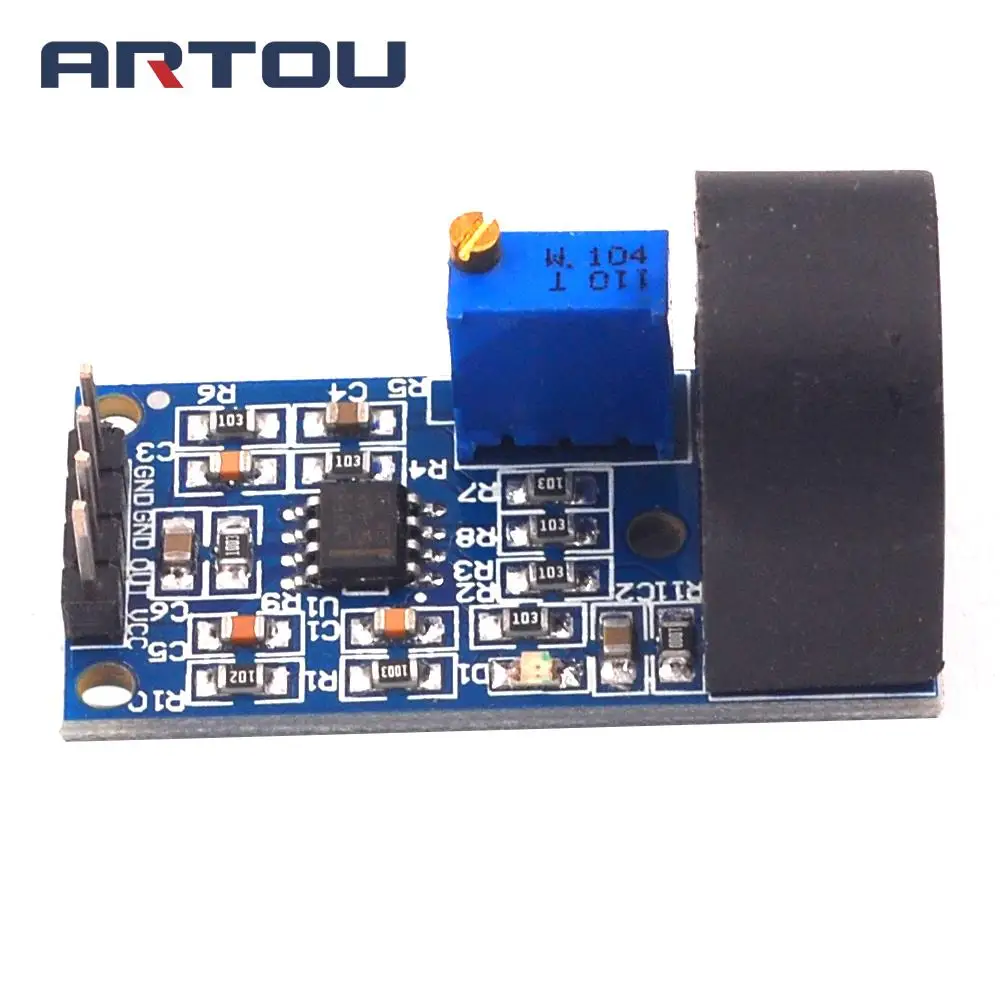 5A Range Single Phase AC Active Output Onboard Precision Micro Current Transformer Module Current Sensor For Arduino ZMCT103C