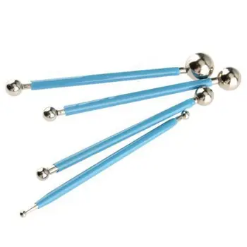 

Hot sale Metal Ball Stylus Clay Ceramics Pottery Sculpting Modeling Tool Set