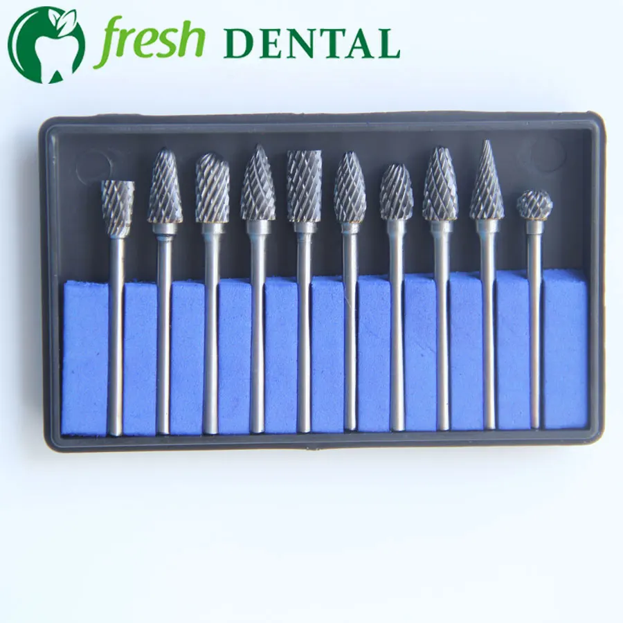 Buy 1 Set Dental Tungsten Carbide Burs Kits tungsten