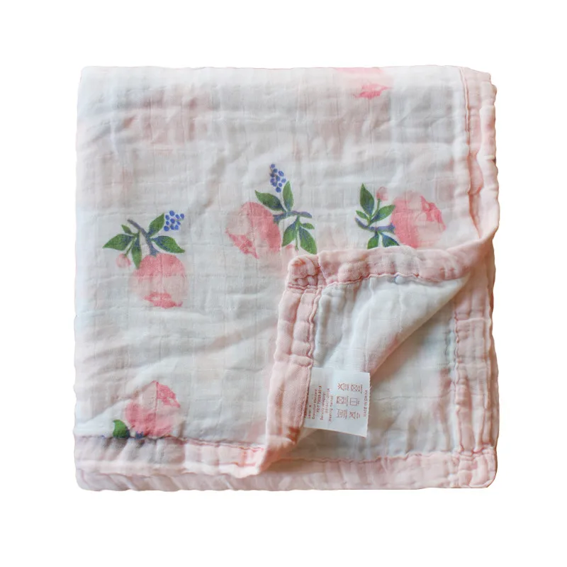 Baby Blankets Swaddle Baby Muslin Blanket Swaddle Cotton Soft Newborn Baby Bath Towel Swaddle Blankets MultiFunctions Muslin (5)