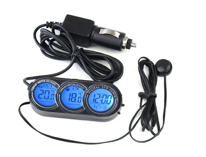 Carmultifunctionthermometerautomotiveinteriorandexterior
