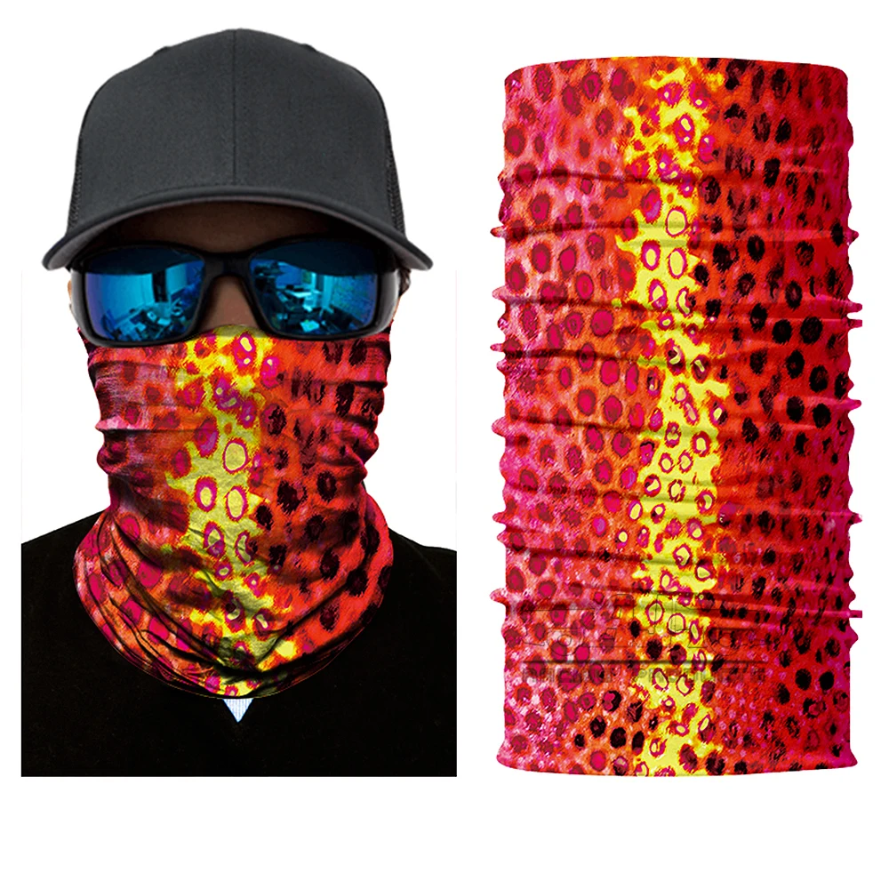 BJMOTO Windproof Mask Caps Bike Motorcycle Balaclavas Red Mouth Scarf