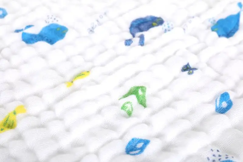 Envoltório para Bebês Toalha de Banho Cobertor do Bebê Musselina Swaddle Bebê Cobertores Swaddling 100% Algodão Recém-nascidos 6 Camada Cama 6 High Quality Mamãe e Bebê