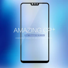 Стекло для Xiaomi Mi 8 lite Nillkin Anti-Explosion CP + полностью покрытое закаленное стекло 2,5 D Экран протектор Защитная пленка