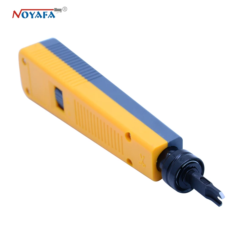 original noyafa NF-110 Yellow Krone Lsa-plus Telecom Phone Wire Cable RJ11 RJ45 Punch Down Network Tool Kit Professional