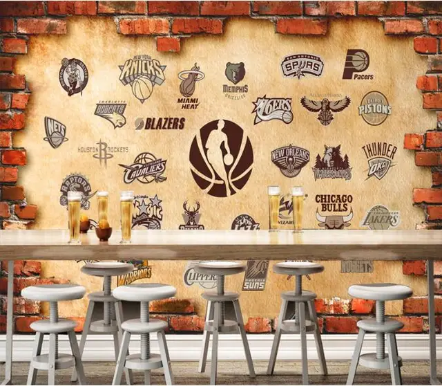 nba pizza pattern 3d large murals photo mural 3d embossed wallpapers pizza pattern