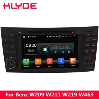 

KLYDE Android 8 Octa Core 4GB RAM 32GB ROM Car DVD Multimedia Player Radio For Mercedes-Ben CLK W209 G-Class W463 G350 G500 G55