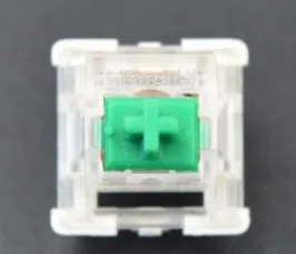 10 шт./упак. Greetech SMD RGB переключатели механическая клавиатура переключатель красный цвет синий, черный; Большие размеры 34–43/коричневый/зеленый переключатель - Цвет: Зеленый