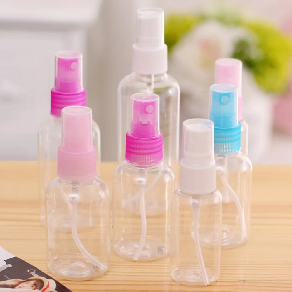 30/50/100ml Makeup Small Watering Can Spray Bottle Cosmetic Bottle Hydrating Plastic Bottle Pet Transparent Portable