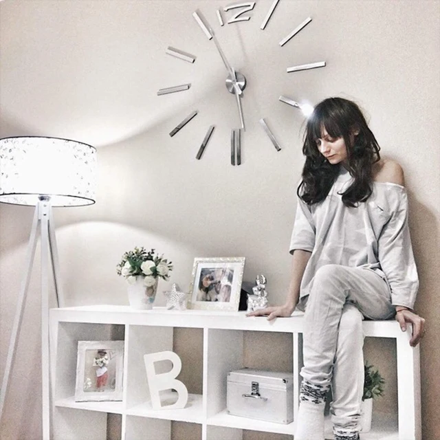 Special Offers 2018 New Arrival Quartz Clocks fashion watches 3D real big wall clock rushed mirror sticker DIY living room decor Free Shipping Special Offers 2018 New Arrival Quartz Clocks fashion watches 3D real big wall clock rushed mirror sticker DIY living room decor Free Shipping