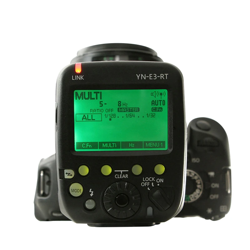 YONG NUO YN E3 RT II на камере Вспышка Speedlite передатчик вспышка триггер совместим с ST RT/600EX
