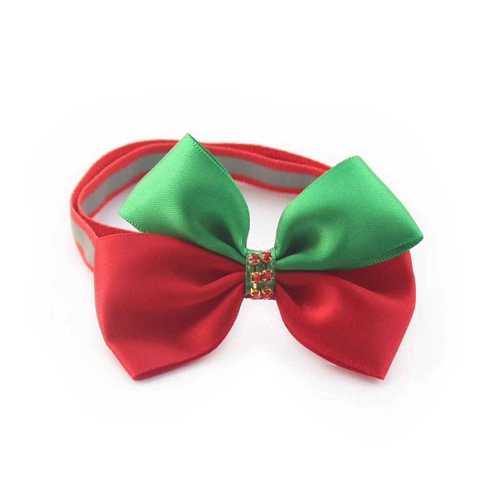 

50 Pcs Handmade Christmas Pet Cat Dogs Bow Tie Festival Ribbon Dog Tie Bows 6033011 Pets Accessories Wholesale