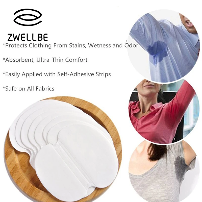 20Pcs/10Pairs Summer Underarm Armpit Sweat Perspiration Pads Absorbing