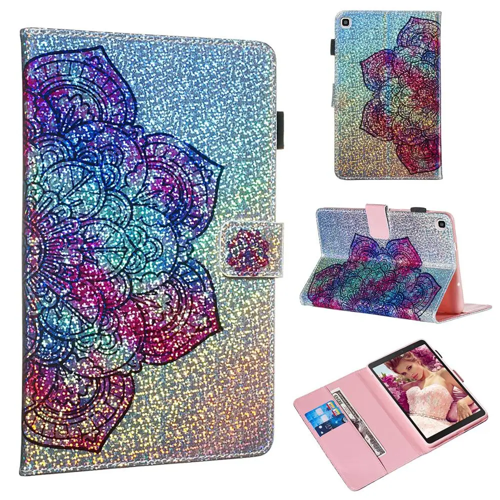 

Funda Capa for Samsung Galaxy Tab A8 2019 SM-P200 P205 Slim Folding Flip Stand PU Leather Wallet Case Cover