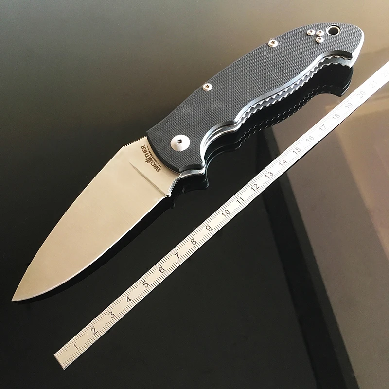 

BROTHER 1601 Folding knives camping knife high quality folder 440C blade Tactical knives survival EDC Tool Collection