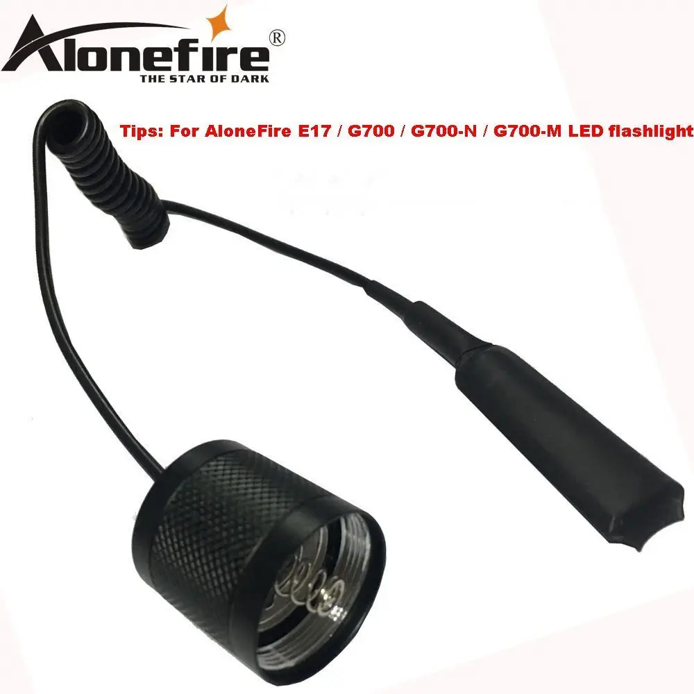 AloneFire E17 портативный ультра яркий ручной красный светильник светодиодный светильник вспышка масштабируемый Регулируемый Фокус Открытый водостойкий фонарь - Испускаемый цвет: 1PC remote switch