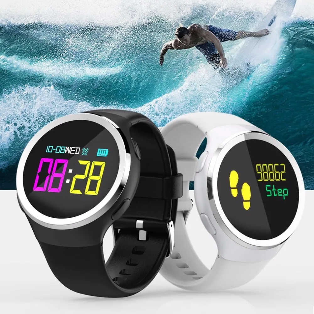 

N69 Smart Wristband N69 0.95" OLED Heart rate Blood oxygen pressure Pedometer Calorie Sleep Monitor Anti-lost smart Bracelet