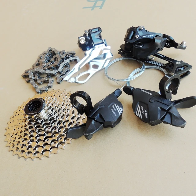 Cheap original LTWOO 30 speed  mountain bike variable speed suite  compatible 10 compatible with Sraam MTB derailleur groupset