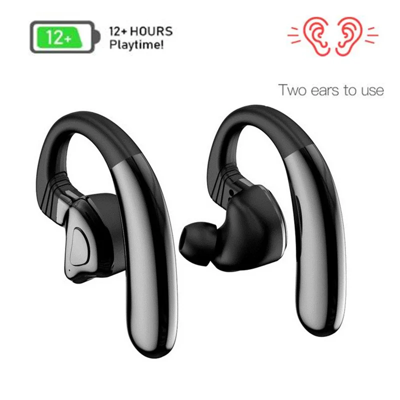 

Q9S TWS Wireless Bluetooth 5.0 Bluetooth Earphones Hifi Headphones Ear Pods Wireless Headset Ear Hook for XIAOMI IPhone Phones