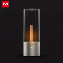 Mijia Yeelight Candela светодиодный ночник умное настроение свеча свет usb зарядка 8h использование времени приложение управление Mi home