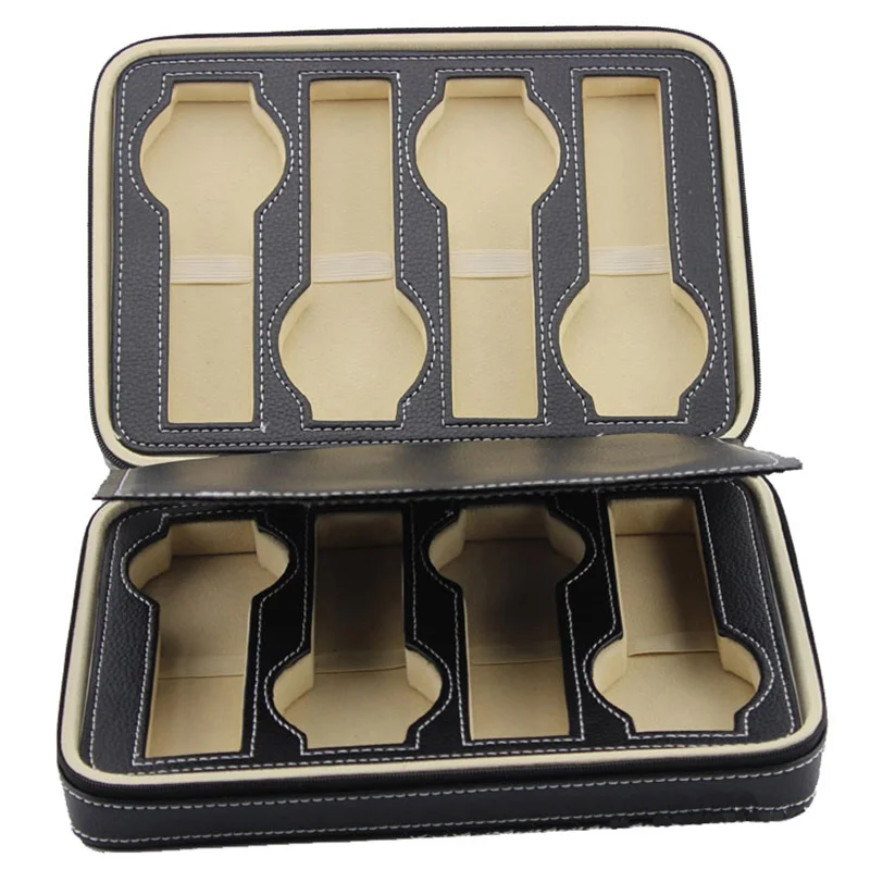 travel watch box leather