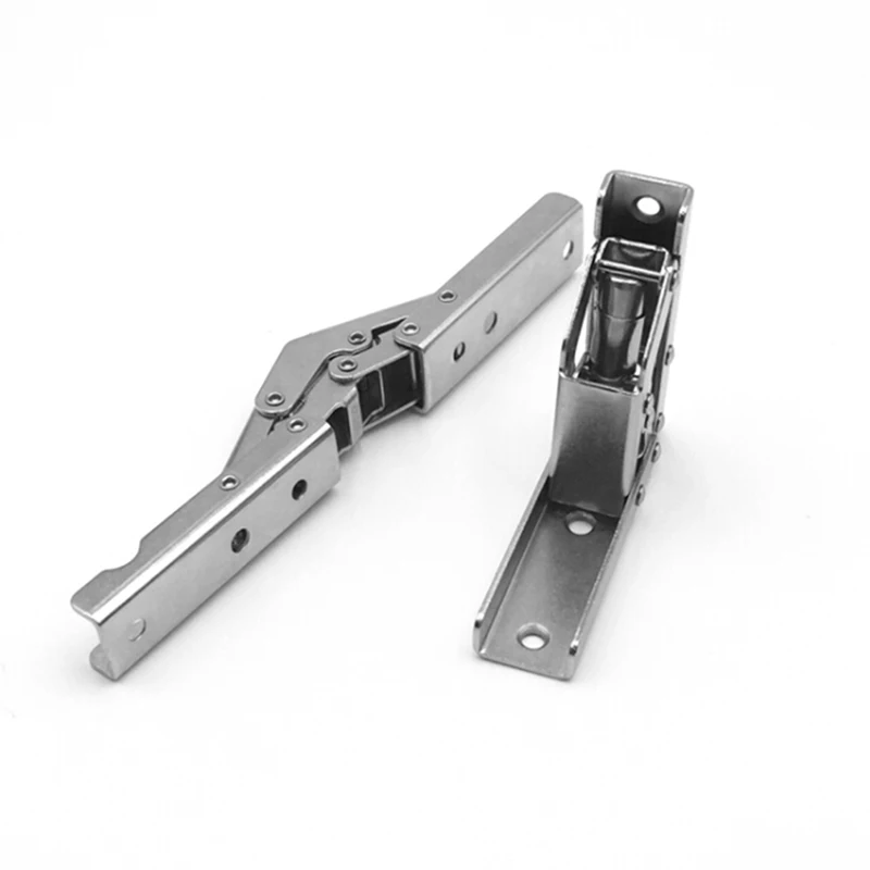 90/180 Degree Folding Hinge Cold Rolled Steel Door Cabinet Closet Door Hinge Furniture Corner Connection Hardware Accessories