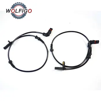 

WOLFIGO 2Pc ABS Wheel Speed Sensor Front Left Right 2045400117 for Mercedes-Benz C-Class W204 S204 C180 C200 C220 C230 C320 C350
