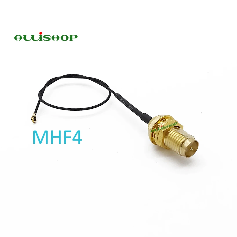 MHF4 к RP SMA IPEX U. FL IPX MHFIV к RP-SMA мама для мини PCI 0,81 мм для 7260NGW 8260NGW M2 карты Intel wifi Беспроводная плата