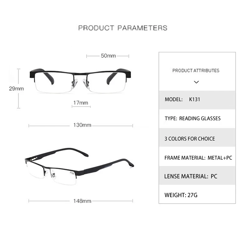 KANASTAL, сплав, очки для чтения, мужские, высокое качество, бизнес очки, дальнозоркость, очки по рецепту+ 0,75+ 1,25+ 1,5+ 1,75+ 5,0