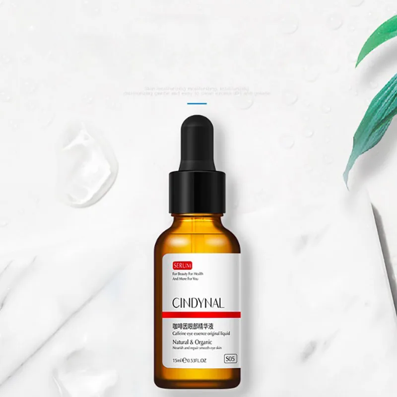 

Caffeine Hyaluronic Acid Eye Serum Essence Anti-Wrinkle Remover Dark Circles Eye Essence Against Puffiness Anti Aging Ageless
