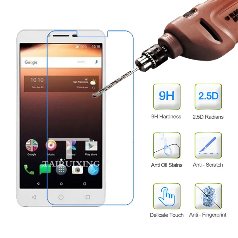 

9H Tempered Glass For Alcatel One Touch A3 XL 9008X 9008D 9008T 6.0 Inch Tempered Glass 2.5D Premium For Alcatel A3 XL