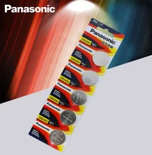 Panasonic – piles boutons au Lithium 3V CR2450 CR 2450, 5 pièces, originales, pour montres, horloges, appareils auditifs