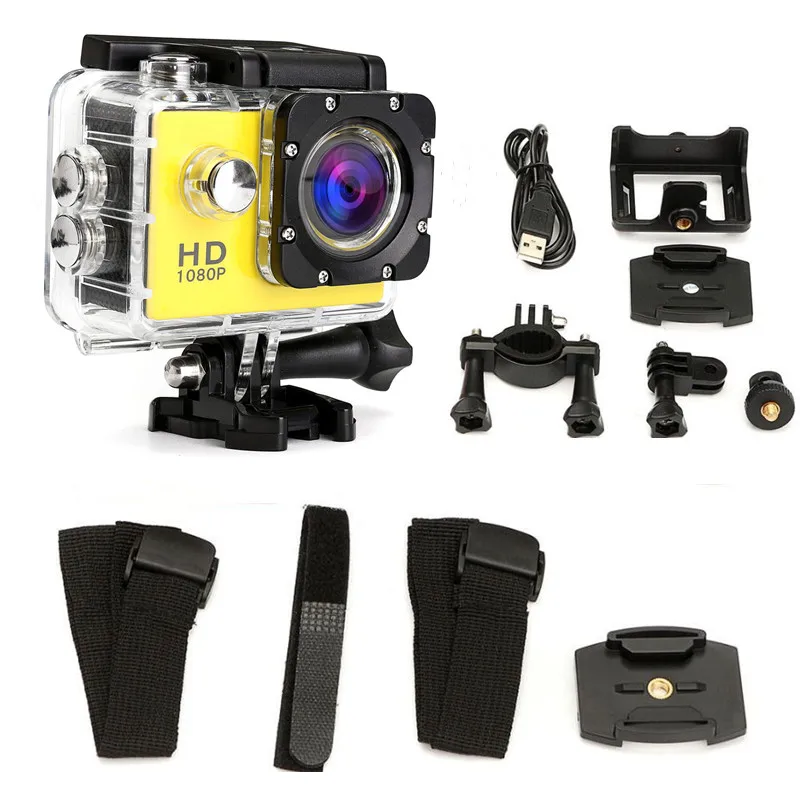 Новая Водонепроницаемая камера для подводного плавания, Спортивная видеокамера DV 1080P HD, Спортивная DVR камера DV, видеокамера