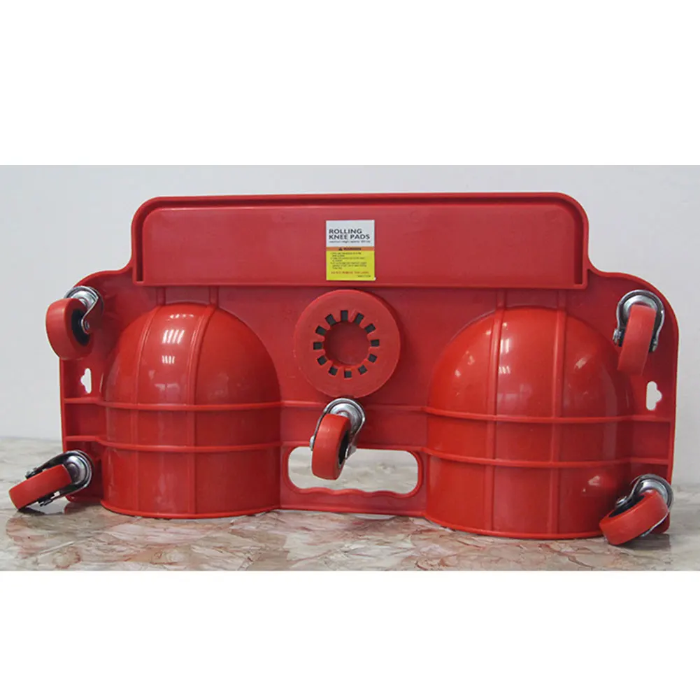 

Multifunctional Rolling Knee Creeper Pads Tool Tray Holder with 5 Swivel Castors