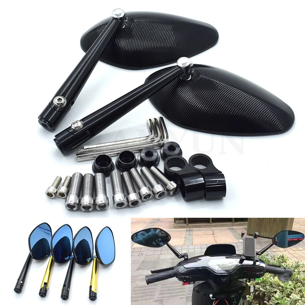 

Universal new CNC aluminum alloy motorcycle rearview mirror 8mm 10mm for Suzuki GSXR GSX-R 600 750 1000 K2 K3 K4 K5 K6 K7 K8 K9