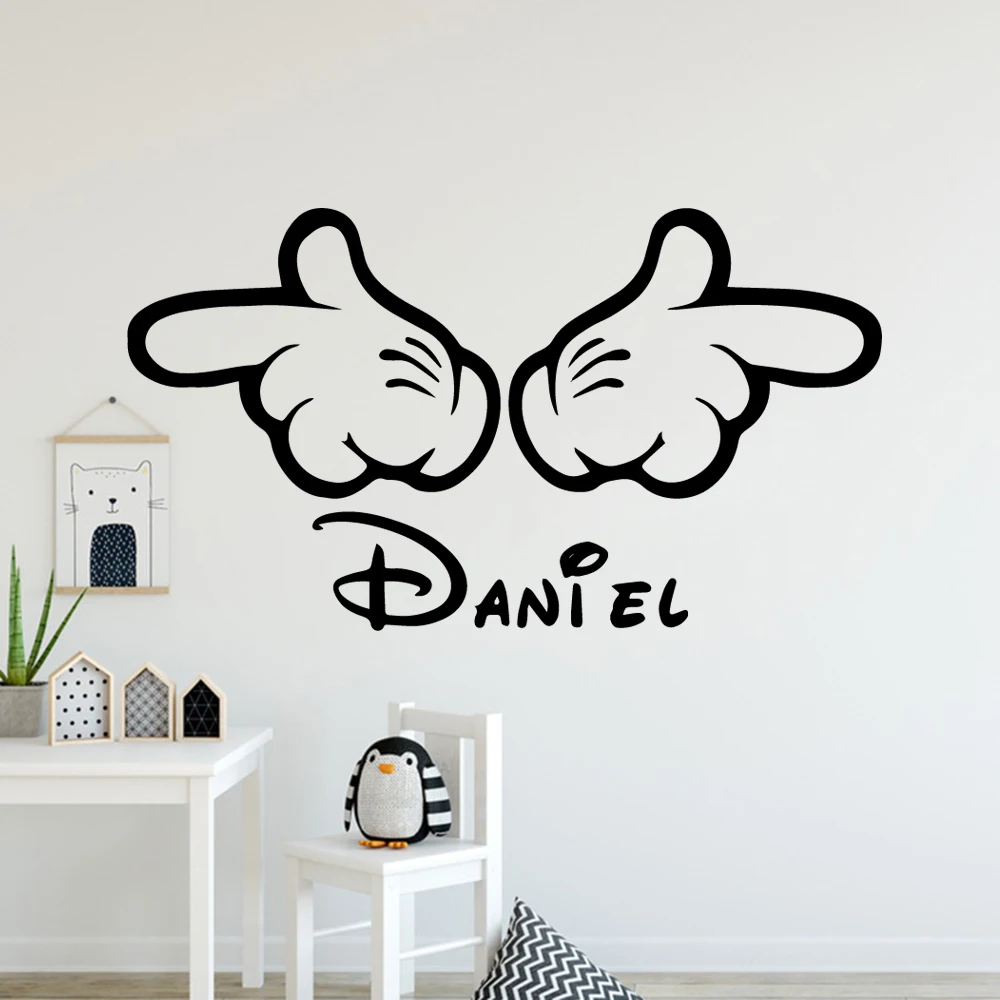 

Fashionable Daniel Wall Stickers Personalized Creative Nursery Room Decor Removable Decor Wall Decals vinilo decorativo