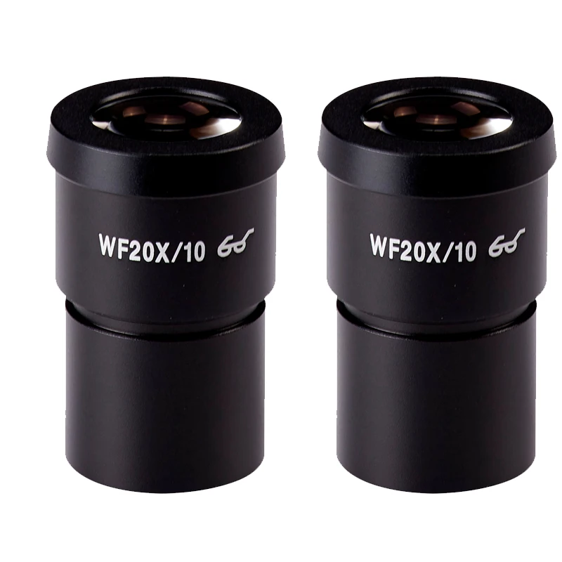 1 пара окуляров WF10X WF15X WF20X WF25X WF30X широкое поле монтажный размер 30 мм Микроскоп аксессуары для стерео микроскопа