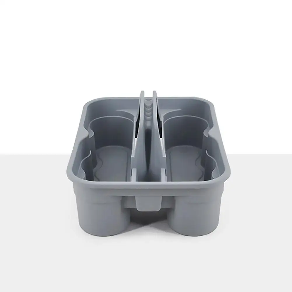 

Hand Tote Tool Basket Cleaning Bucket Plastic Washing Supplies Storage Box Sundries Basket Large Capacity Home Organizer