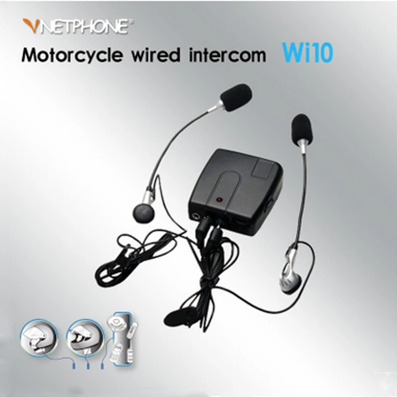 New!Motorcycle Motorbike Helmet Headset 2 way