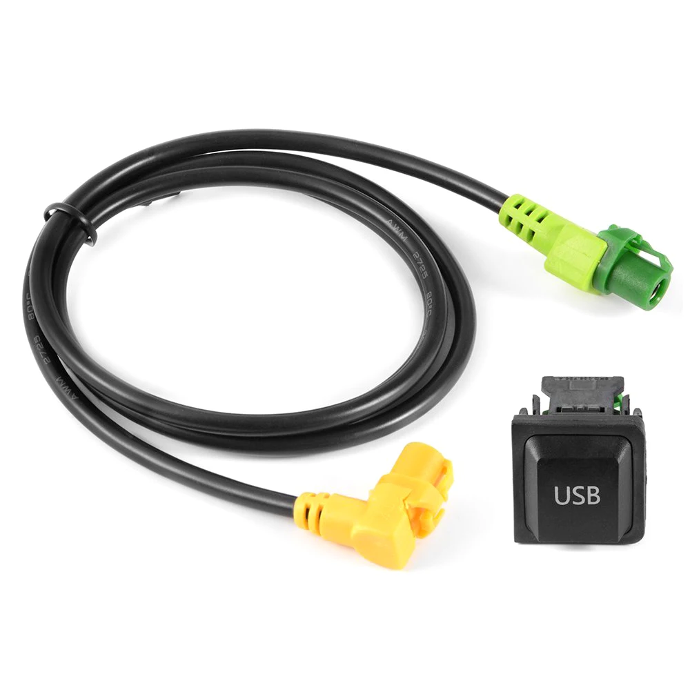 USB switch Cable for VW RCD310 RCD510  RNS315 Radio Head Unit (19)