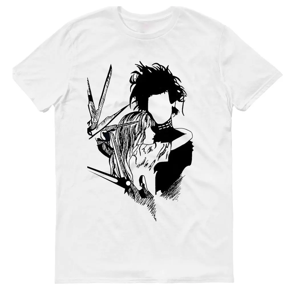

EDWARD SCISSORHANDS,MOVIE,100% COTTON,MEN'S T-SHIRT Cool xxxtentacion t-shirt funny 100% Cotton t shirt discount hot new