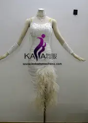 Горячие Продаж! KAKA-L140261, Женщины Танцуют Износ, Девушки Бахромой Латинской Dress, Dress Танго Сальса Самба Румба Чача Dress, women dress