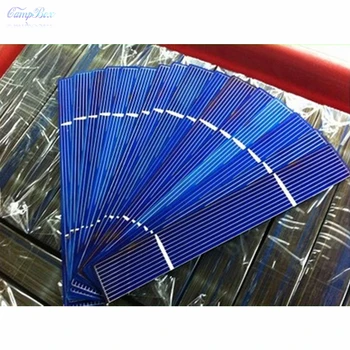 

20Pcs 0.5V 1.1A 156mm*23mm Polycrystalline Silicon Chip Unit For Solar Cell,Solar Panel