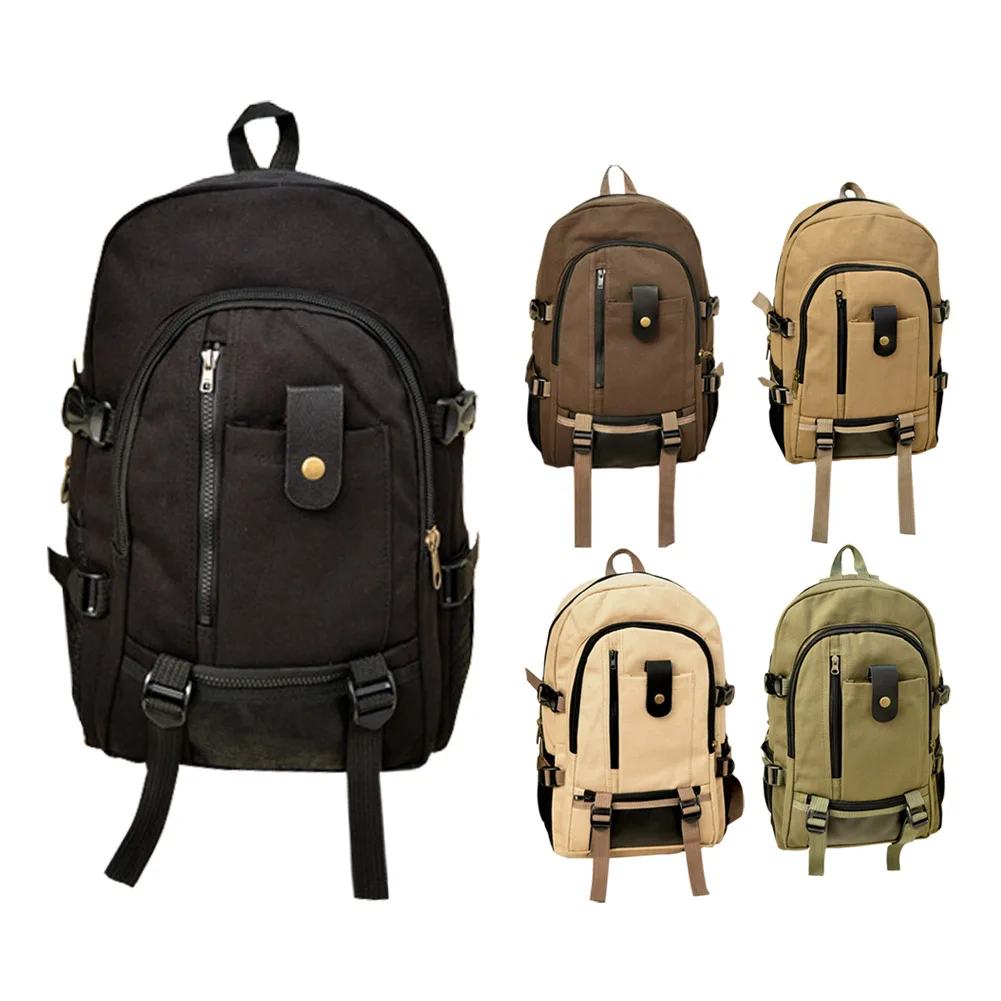 

Men Women's Vintage Canvas Backpack Rucksack School Satchel Bag LXX99