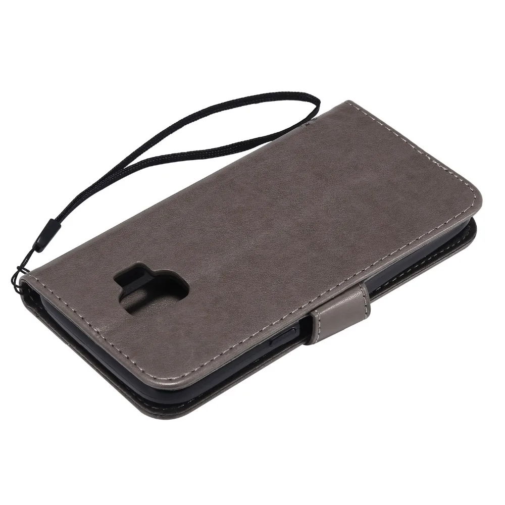 Кожаный чехол с откидной крышкой на СПС Fundas samsung Galaxy J2 Core PU кожаный флип чехол для Coque samsung J2 крышка 3D Дерево Кошелек с котами подставка чехол для телефона